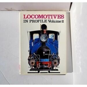 Locomotives in Profile Volume 2, Railroad‎ History 1972, England Hardcover Book